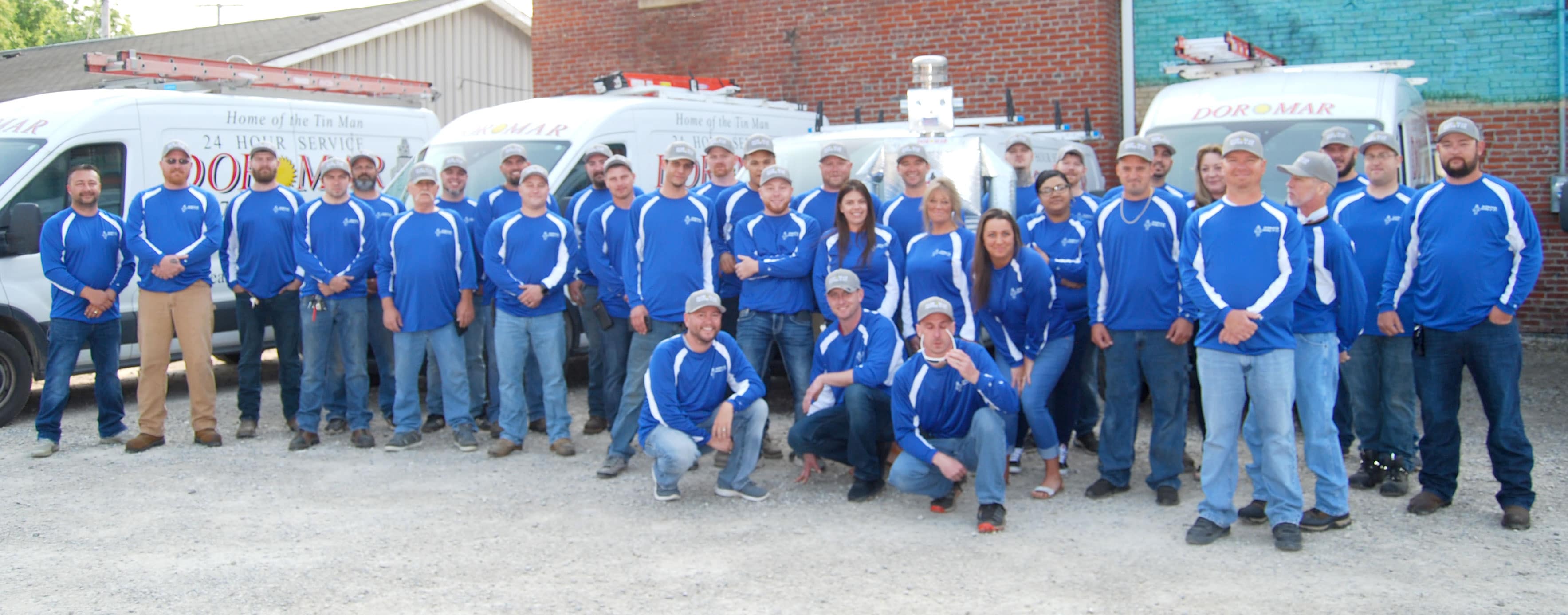 Meet the Dor-Mar Team | Reynoldsburg Ohio Professional HVAC service technicians, installers and customer service representatives