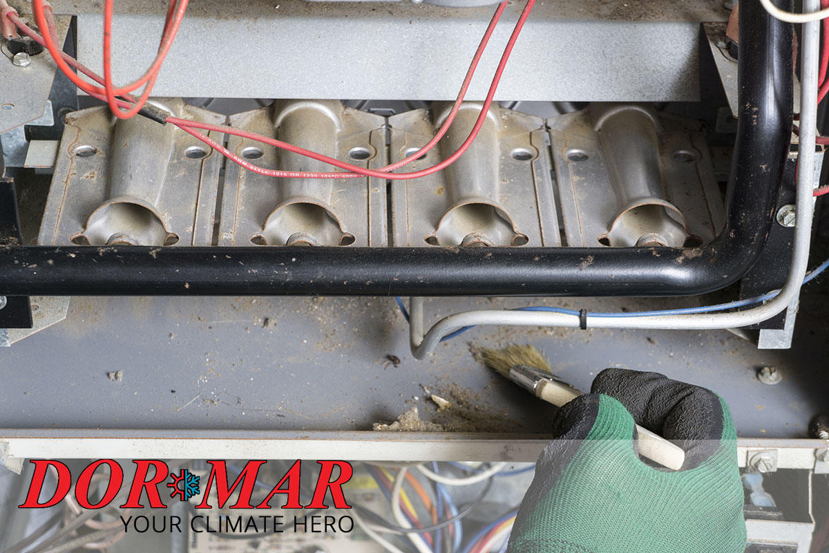 Routine maintenance checklist for gas fired furnaces
