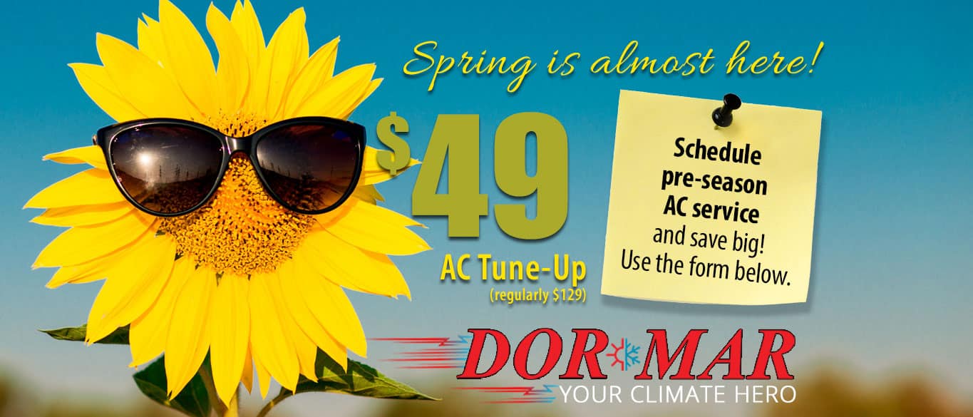 $49 Pre-season Spring AC Tune-Up offer